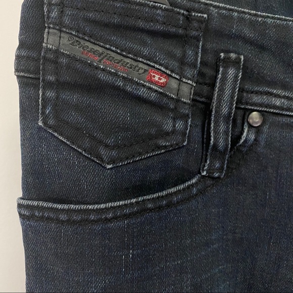 NWT Diesel Skinny Jeans Dark Wash Women’s W25 L32 - Picture 4 of 11